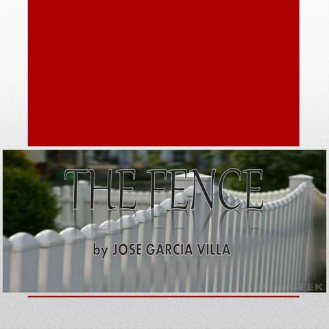 The Fence by Jose Garcia Villa