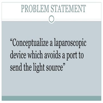 Covidien - Laproscopy innovation