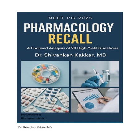 NEET PG 2025 | Pharmacology Recall: 20 High-Yield Questions Simplified ...