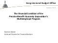 The Financial Condition of the Pension Benefit Guaranty Corporation’s Multiemployer Program