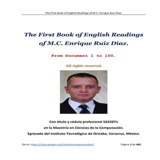The first book of english readings ...