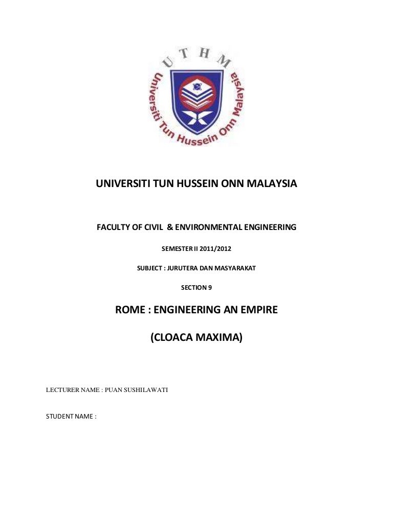 Rome Engineering And Empire - slidesharetrick