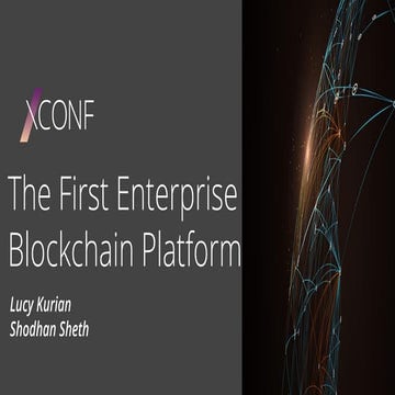The First Enterprise Blockchain Platform