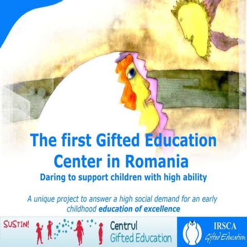 The first gifted education center in Romania