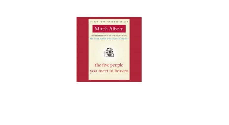 The five people you meet in heaven free download