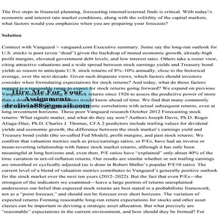 The five steps in financial planning, forecasting internalexternal .pdf