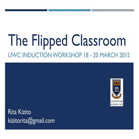 The flipped classroom 2015 induction
