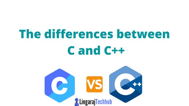 The Differences Between C and C++ | PPT