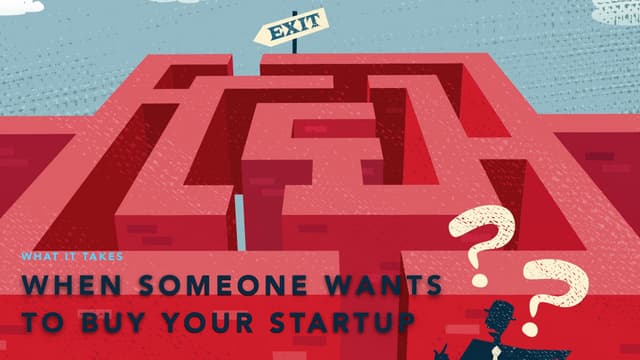 The founder's path to and through the exit