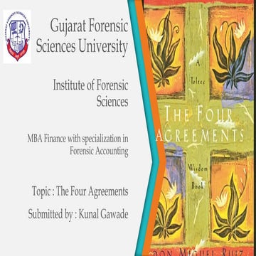 "Don Miguel Ruiz The four agreements" A better way to improve communication s...