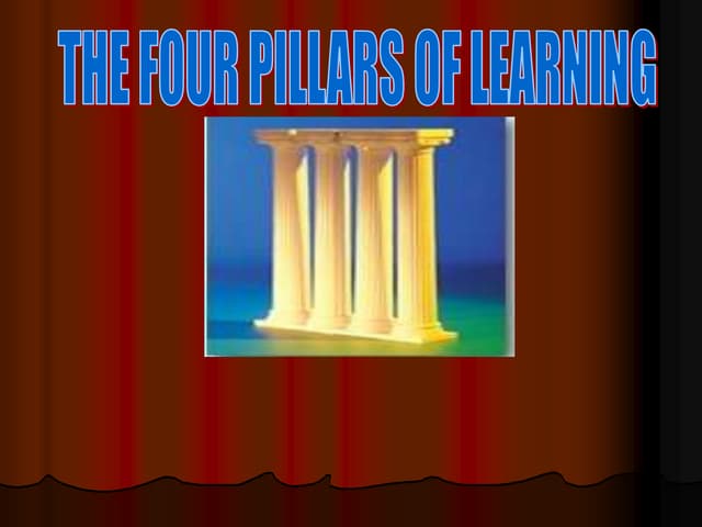 The four pillars of learning