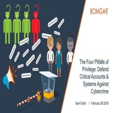 The Four Pitfalls of Privilege: Defend Critical Accounts & Systems Against Cybercrime 