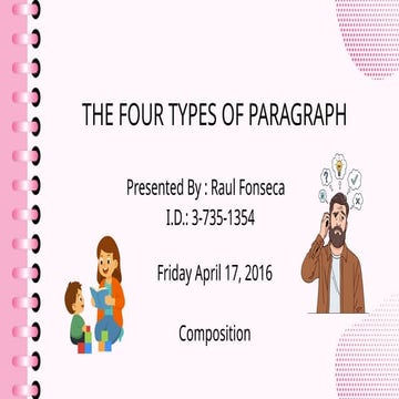 the four types of paragraph_english.pptx