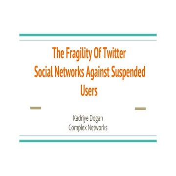The fragility of twitter  social networks against suspended users 