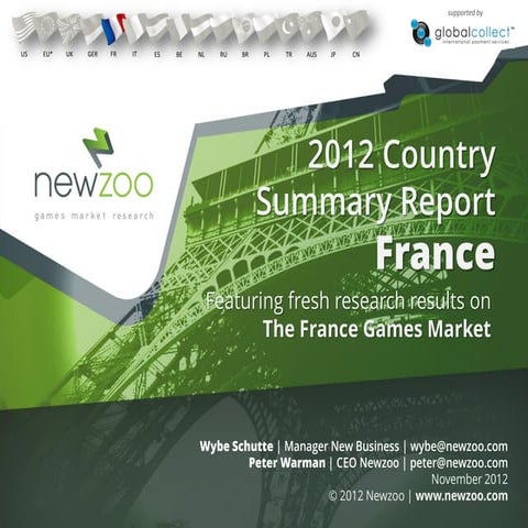 The France Games Market - Newzoo - 2012