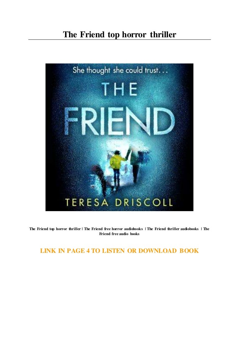 The Friend top horror thriller