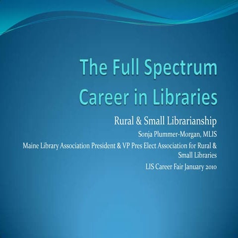 The Full Spectrum Librarian