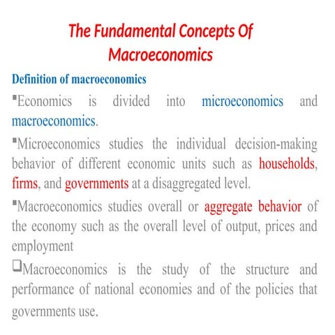 The Fundamental Concepts Of Macroeconomics ppt.pptx