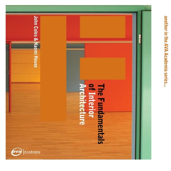 The fundamentals of interior architecture book