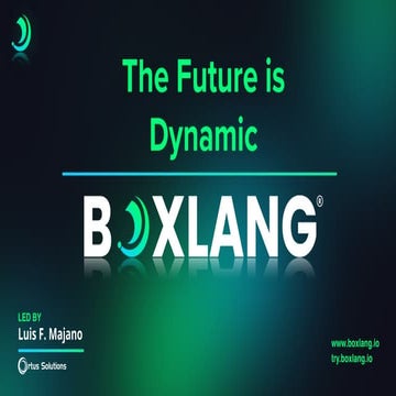 BoxLang JVM Language : The Future is Dynamic