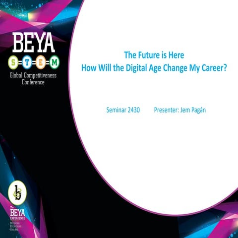 The Future is Here: How Will the Digital Age Change My Career?