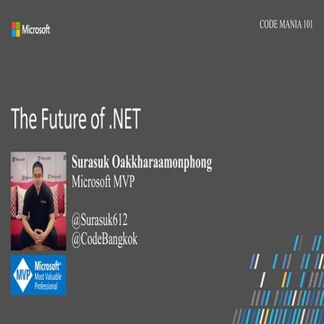 The Future of .NET
