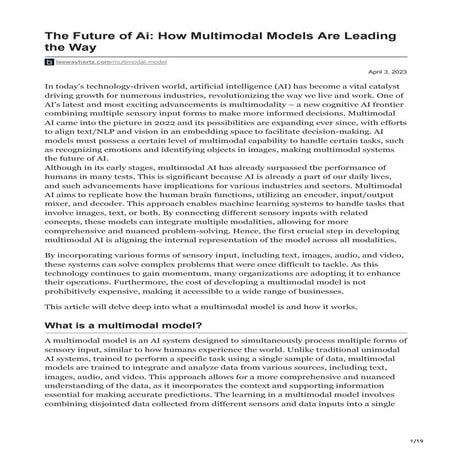 The Future of Ai How Multimodal Models Are Leading the Way.pdf
