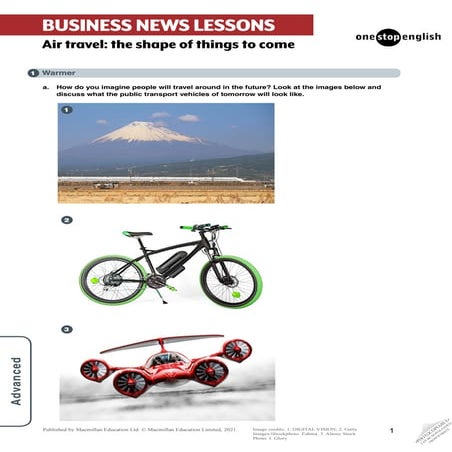 The Future of Air Travel - Advanced .pdf