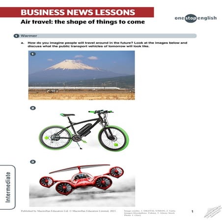 The Future of Air Travel - Intermediate .pdf