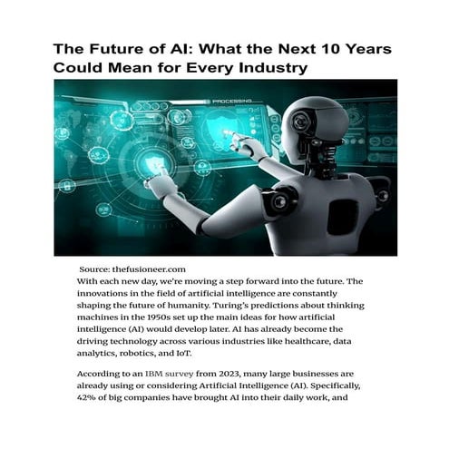 The Future of AI_ What the Next 10 Years Could Mean for Every Industry.pdf