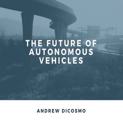 The Future of Autonomous Vehicles | PDF | Driverless Cars | Auto Type