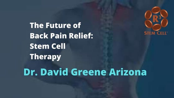 A Healing Touch: Stem Cell Therapy for Back Pain | R3 Stem Cell | PPT