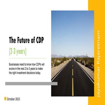 The Future of CDP