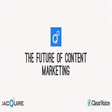 The future of content marketing v2