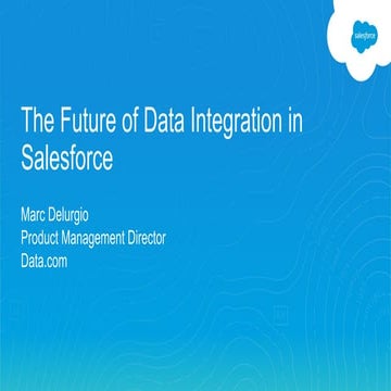 The Future of Data Integration in Salesforce