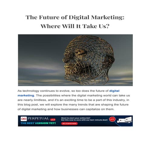 The Future of Digital Marketing - Where Will It Take Us?