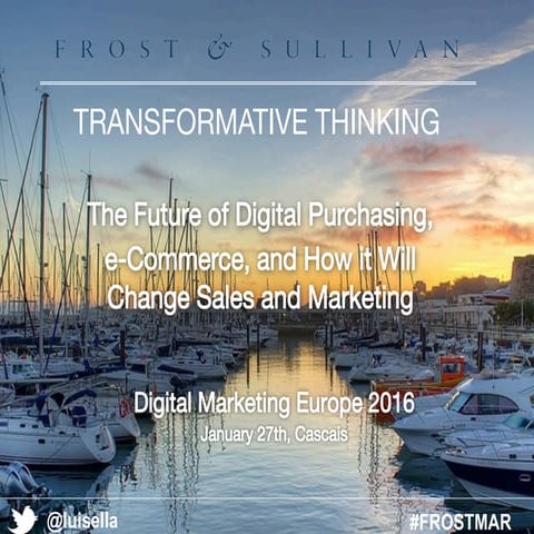 The future of digital purchasing, ecommerce and how it will change sales and marketing