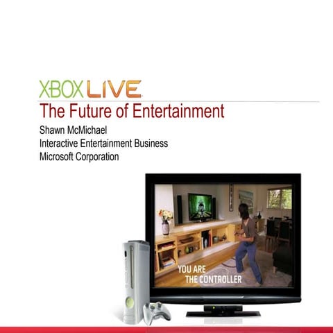 iMedia December Agency Summit: The Future of Entertainment | PPTX