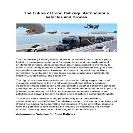 The Future of Food Delivery_ Autonomous Vehicles and Drones.pdf
