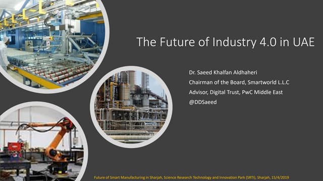 The Future of Industry 4.0 in UAE