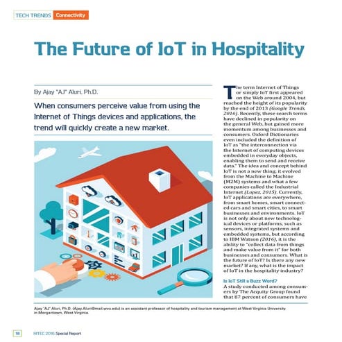 The Future of IoT in Hospitality