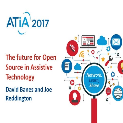 The future of open source and assistive technologies