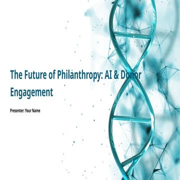 The Future of Philanthropy - AI & Donor Engagement