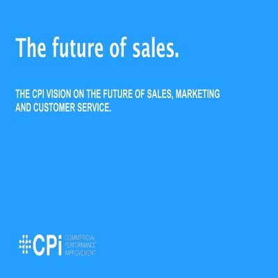 The future of sales