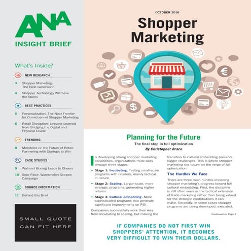 The Future of Shopper Marketing