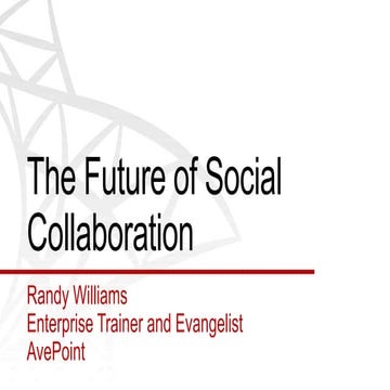 The Future of Social Collaboration