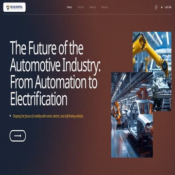 The Future of the Automotive Industry From Automation to ...
