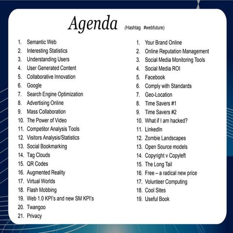 The future of the web for scottish enterprise