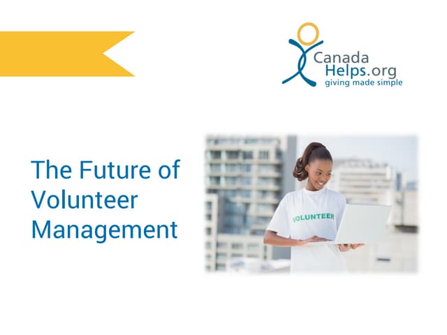 The Future of Volunteer Management
