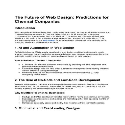 The Future of Web Design_ Predictions for Chennai Companies.docx